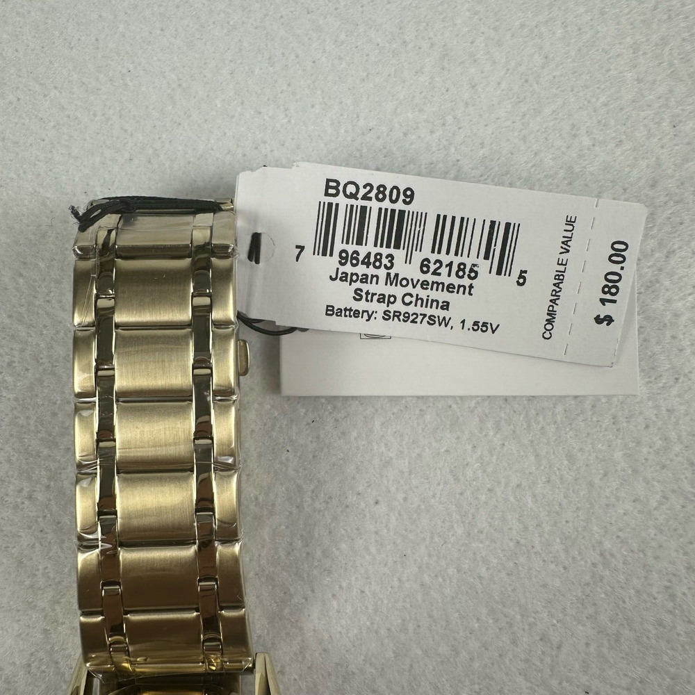 New FOSSIL Mens Fenmore Multifunction Gold-Tone Stainless Steel Watch BQ2809 - Picture 8 of 14